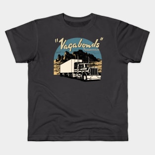 Vintage Trucking Company Kids T-Shirt